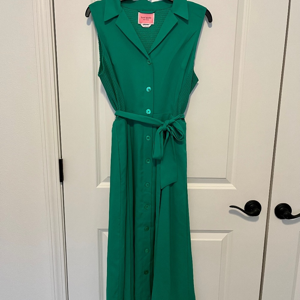 kate spade Green Midi Dress